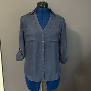 Navy Women’s button down